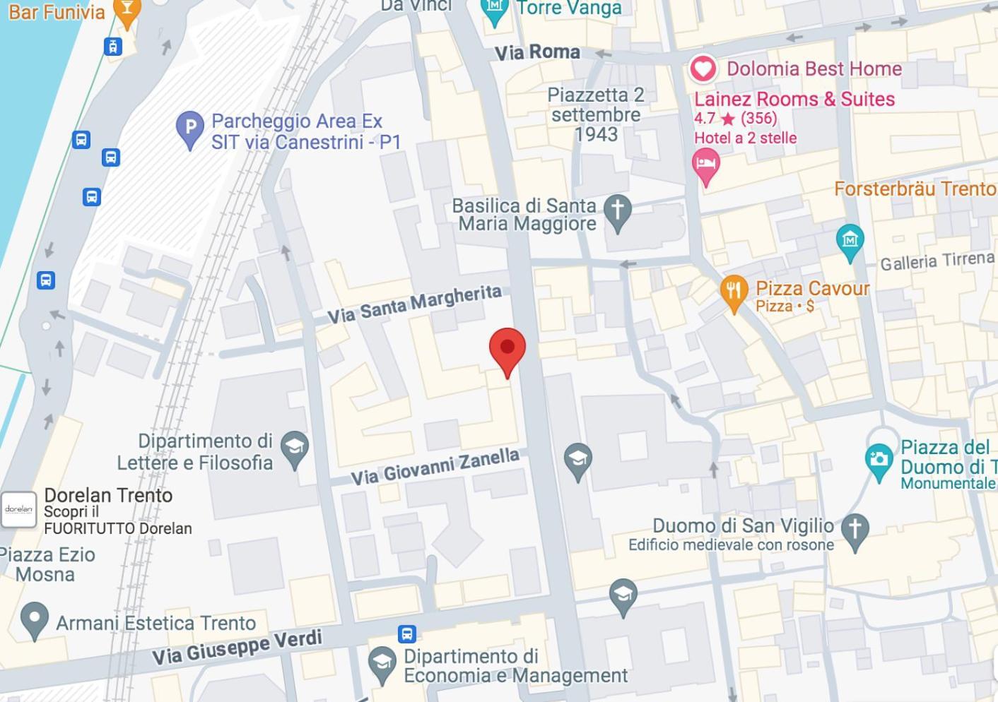 Casa Rosmini Rooms, Dolomia Best Home Trento Eksteriør bilde